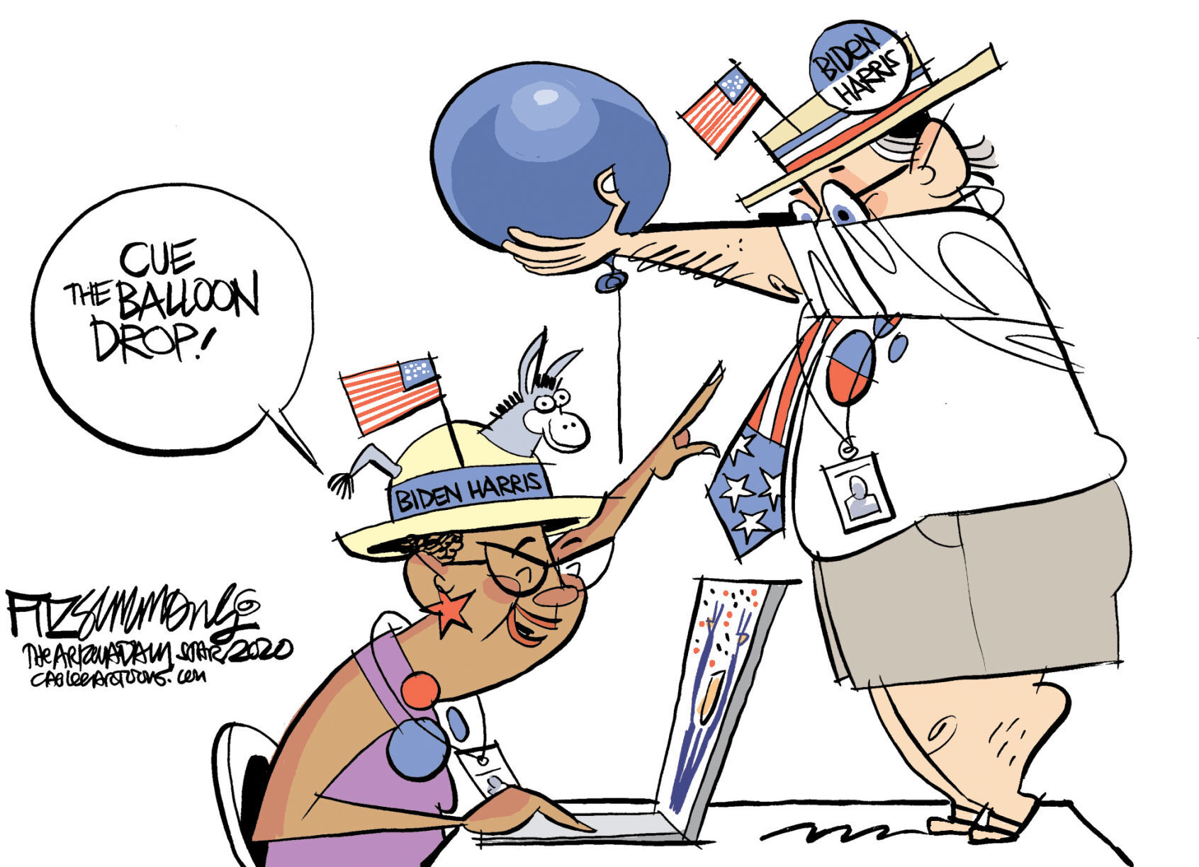 Daily Fitz Cartoon: Unconventional